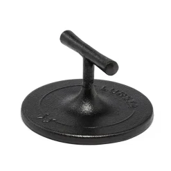 Hamburgerpress i gjutjärn, Lursta