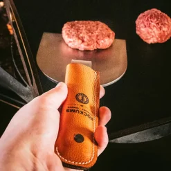 Hamburgerpress och stekspade, Kockums Jernverk