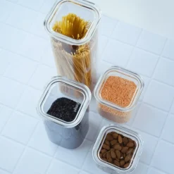 Hög glasburk 2,2L, Pebbly