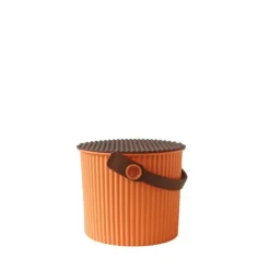 Hink med lock 4L, Omnioutil, Aprikos/Brun