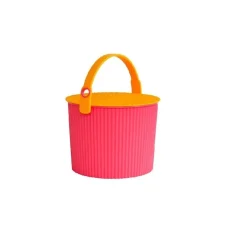 Hink med lock 8L, Omnioutil, Cerise/Orange
