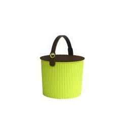 Hink med lock 4L, Omnioutil, Grön/Brun