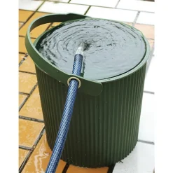 Hink med lock 10L, Omnioutil, Grön/Mörkgrön