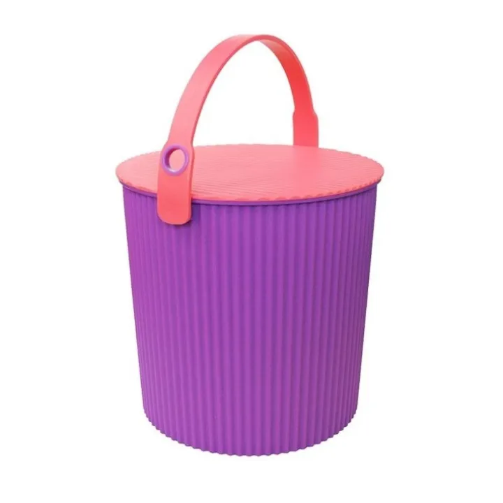 Hink med lock 10L, Omnioutil, Lila/Cerise