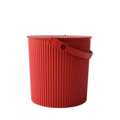 Hink med lock 10L, Omnioutil, Röd