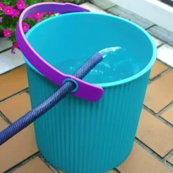 Hink med lock 10L, Omnioutil, Röd