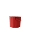 Hink med lock 4L, Omnioutil, Röd