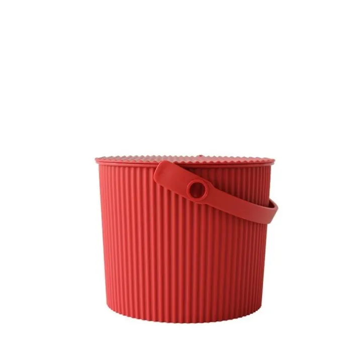 Hink med lock 8L, Omnioutil, Röd