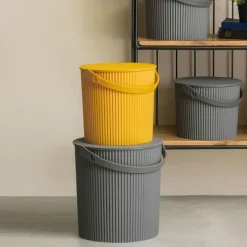 Hink med lock 10L, Omnioutil, Senapsgul