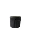 Hink med lock 4L, Omnioutil, Svart