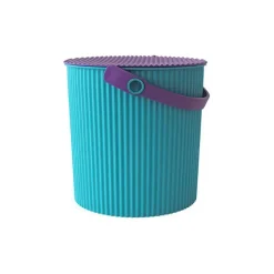 Hink med lock 10L, Omnioutil, Turkos/Lila