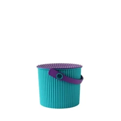 Hink med lock 4L, Omnioutil, Turkos/Lila