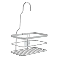 Hängande duschkorg i metall, Metaltex, Silver