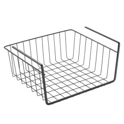 Hängande förvaringskorg, 30cm, Metaltex, Svart