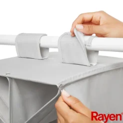 Hängande garderob, Rayen