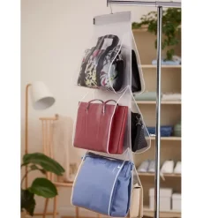 Hängande väskförvaring 6 fack