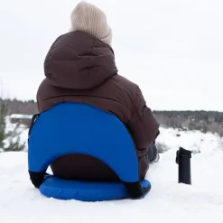 Hopfällbar stol med stoppad dyna