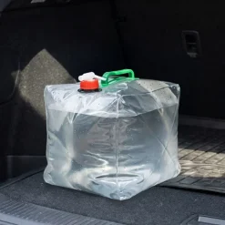 Hopfällbar vattendunk med kran, 10 liter