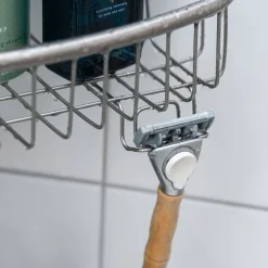 Hörnhylla för badrummet