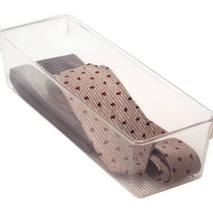 Insatslåda i plast, 30,5x10,2cm, iDesign
