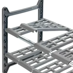 Justerbar förvaringshylla under diskbänk, 45-80cm