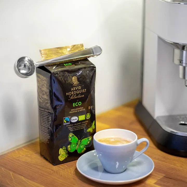 Kaffemått med klämma