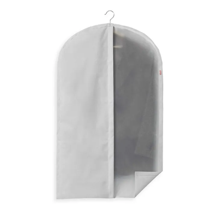 Klädpåse, 100 cm, Rayen premium, Ljusgrå