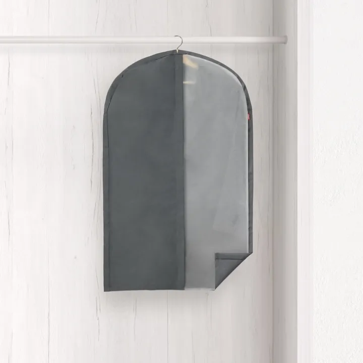 Klädpåse, 100 cm, Rayen premium, Mörkgrå