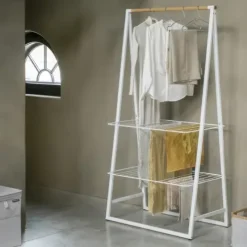 Klädställning med hyllor, Brabantia