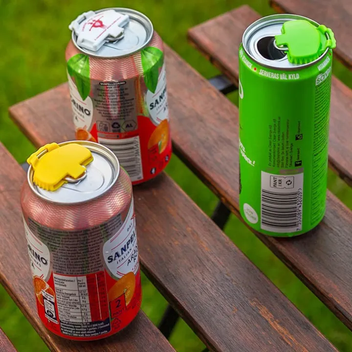 Klämma till läskburken