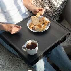 Knäbricka med gummerad yta