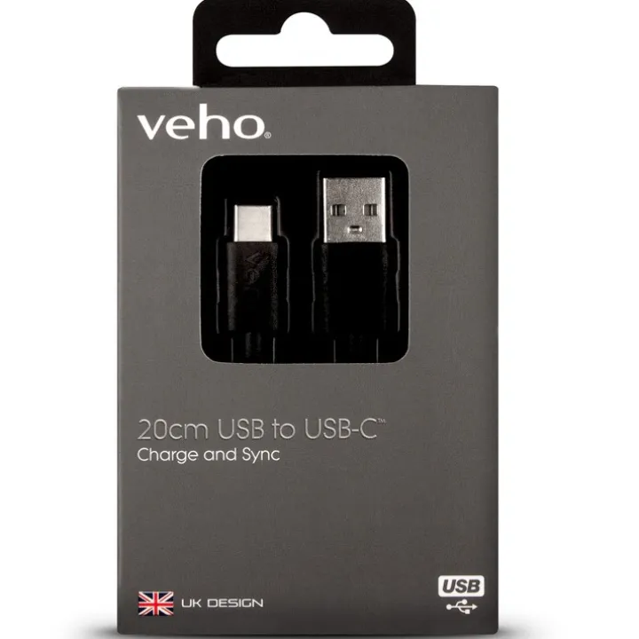 Kort USB-kabel, 20 cm