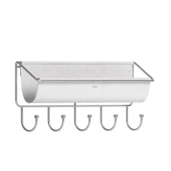 Kroklist med förvaring, UMBRA HAMMOCK ORGANIZER, 41,5 x H 18 cm Ljusgrå