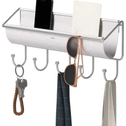 Kroklist med förvaring, UMBRA HAMMOCK ORGANIZER, 41,5 x H 18 cm Ljusgrå
