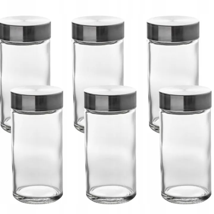 Kryddburkar i glas 6-pack, 5five