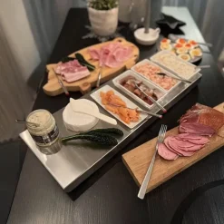 Kylbricka i rostfri plåt