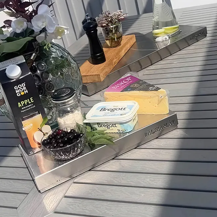Kylbricka i rostfri plåt