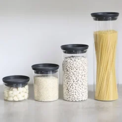 Liten glasburk 0,6L, Brabantia