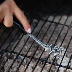 Liten grillborste i rostfritt stål