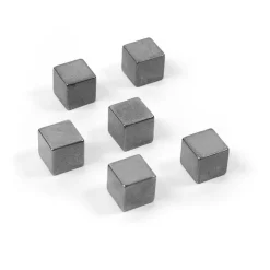 Liten magnet kub 6-pack, Grå