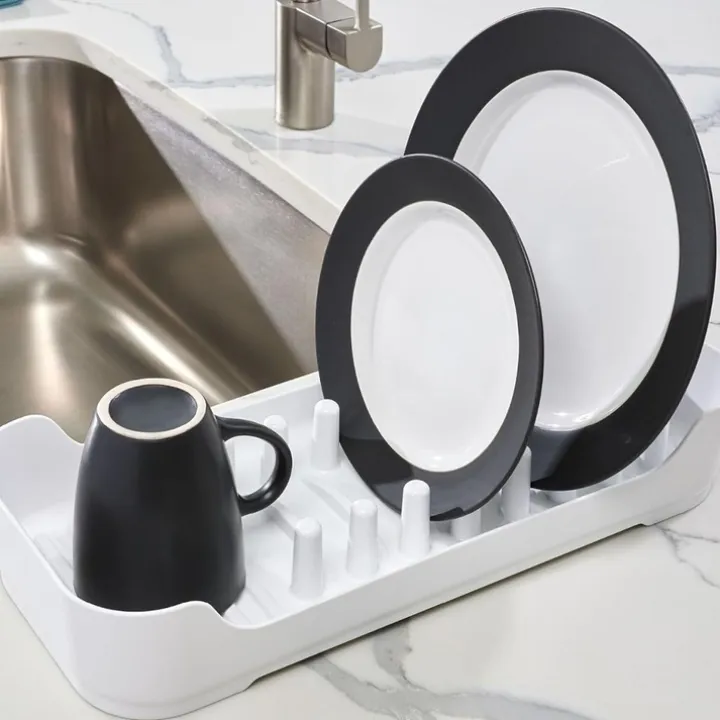 Litet diskställ i återvunnen plast