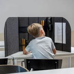 Ljuddämpande bordsskärm