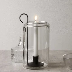 Ljushållare med glasburk