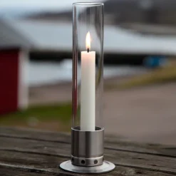 Ljusstake med stormglas, Original