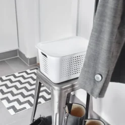 Lock till förvaringskorg i återvunnen plast, SmartStore