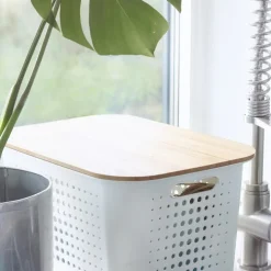 Lock till förvaringskorg i återvunnen plast, SmartStore