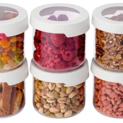 Lufttät rund behållare 0,75L, SmartStore Vision