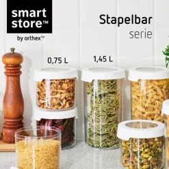 Lufttät rund behållare 1,45L, SmartStore Vision
