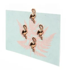 Magneter,4 st, FLAMINGO, Rose gold