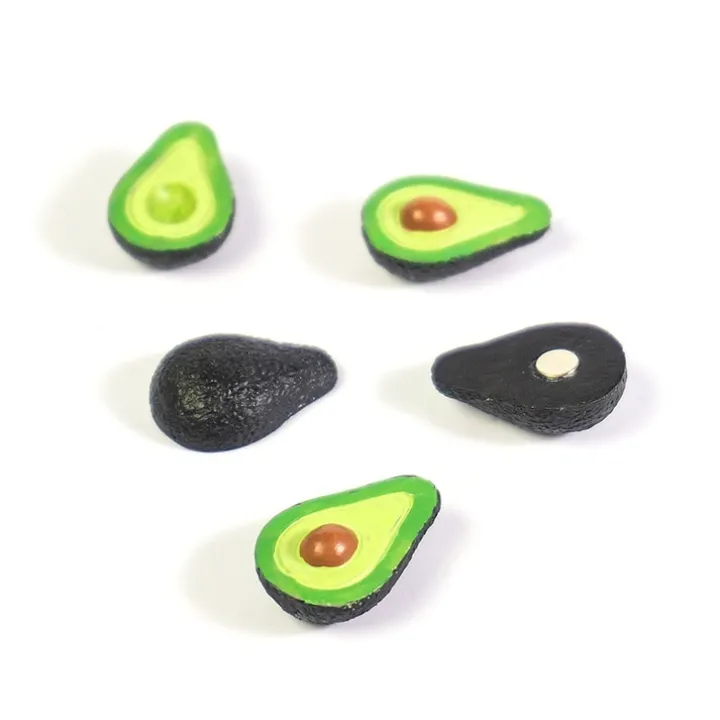Magnetfigur 5-pack, Avokado